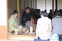 Tea party at Seifukan